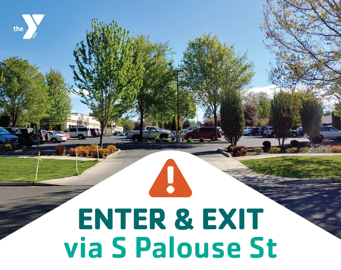 Enter & Exit via S Palouse St